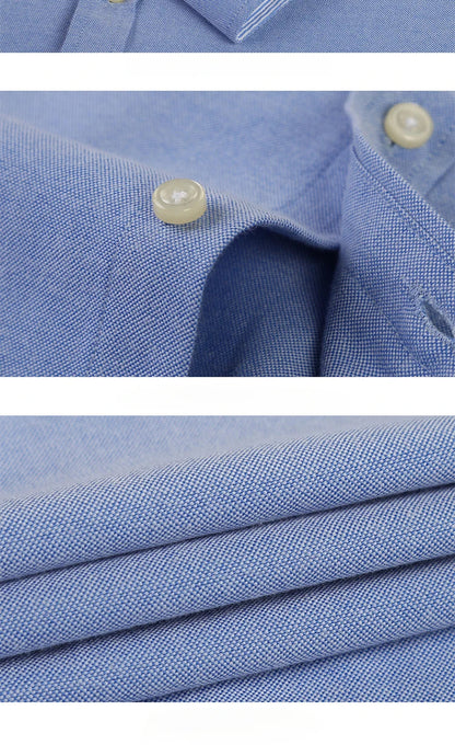 New in shirt long-sleeve shirts for men slim fit formal plian shirt single pocket office clothes soft plaid cotton designer tops    Home Decor Supply | Online Retail | ShoreShopper.com