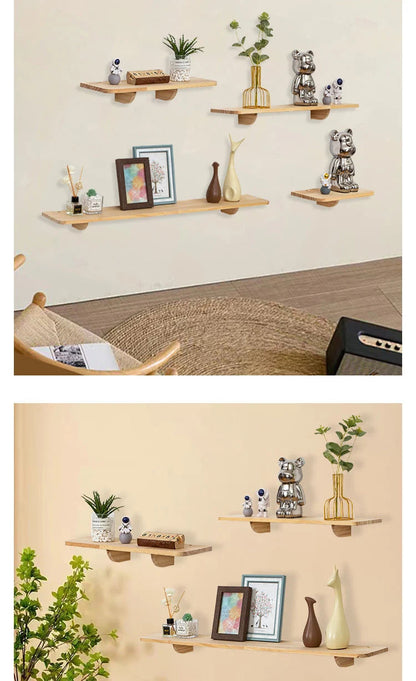 Floating Shelves for Wall Decor,Soild Wood Wall Mounted Shelf for Bathroom,Bedroom,Living Room Kitchen Storage&Decoration    Home Decor Supply | Online Retail | ShoreShopper.com