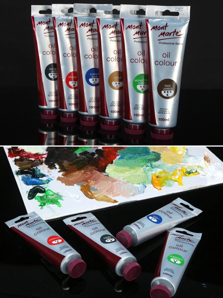100ml Oil Paint 45 Colors Student Art Creation Special Waterproof Quick-drying Large Sticks Of Pigment School Painting Supplies    Home Decor Supply | Online Retail | ShoreShopper.com