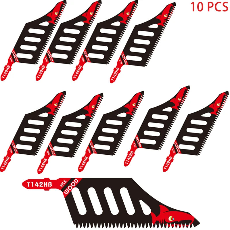 Jigsaw Blade Extra Long Heavy Duty Scroll Saw Blades T-Shank Fine Coarse Teeth for Wood Aluminum Tight Spaces    Home Decor Supply | Online Retail | ShoreShopper.com