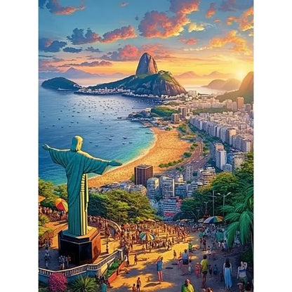 CHENISTORY Paint By Number House Landscape Kits Drawing On Canvas DIY Pictures By Number HandPainted Gift Home Decoration    Home Decor Supply | Online Retail | ShoreShopper.com