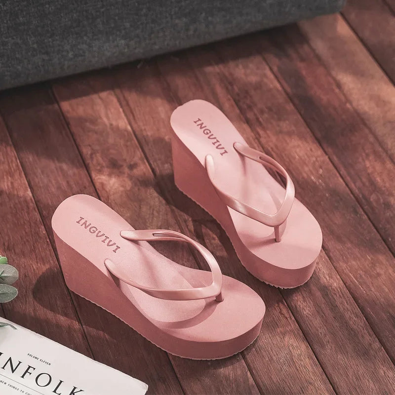Womens Shoes Comfort Summer Women Wedge Platform Slippers Outdoor Sports Beach Flip Flops Opened Toe Casual Shoes 2023    Your Coastal Marketplace | Shoreshopper.com