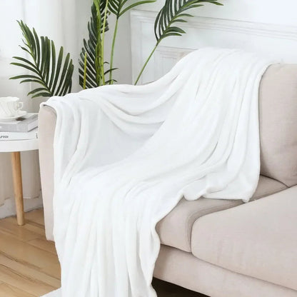 Fluffy Coral Velvet Blanket Flannel Plush Comfortable Thickened and Warm Soft Sofa Throw Blanket for Air-Conditioned Room Luxury    Your Coastal Marketplace | Shoreshopper.com