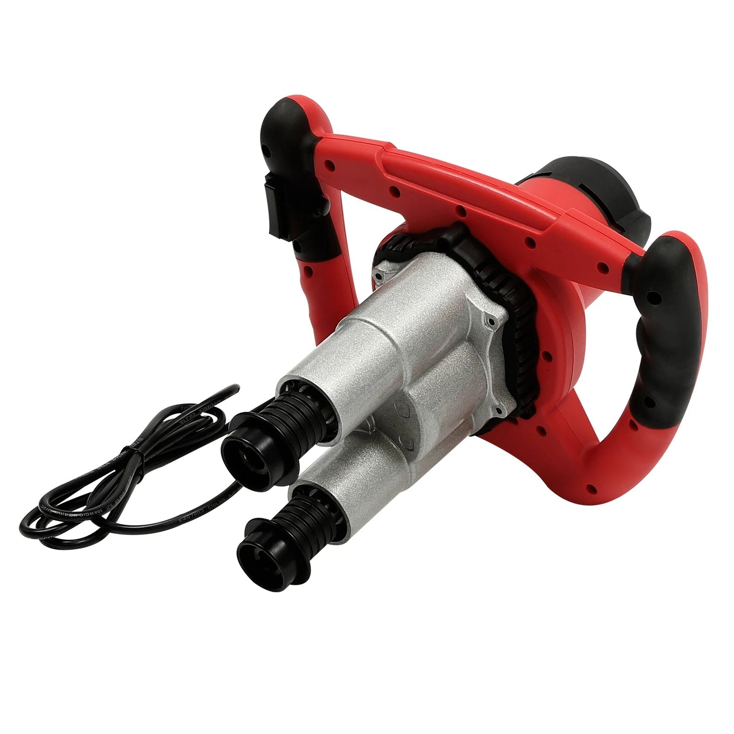 2 Paddle Cement Mixer Mortar Stirrer Concrete Paint Mortar Hand Mixer 6  Speeds Optional Red 1800W / Green 2800W    Home Decor Supply | Online Retail | ShoreShopper.com