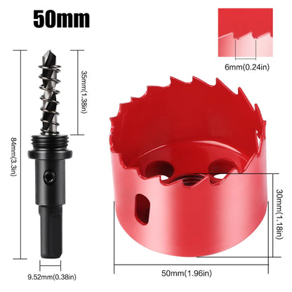 1pc 15-200mm M42 Bi-Metal Hole Saw HSS Drill Bit for Metal Iron Aluminum Stainless Plastic DIY Wood Cutter Tools    Home Decor Supply | Online Retail | ShoreShopper.com