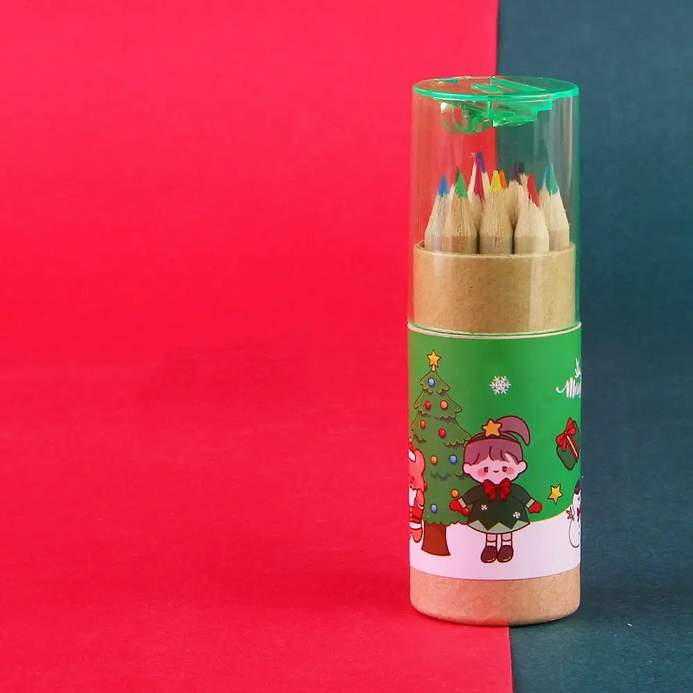 Supplies with Built-in Sharpener Sketch Supplies Drawing Pencils Wooden Pencils Christmas Colored Pencils Sketching Pen    Home Decor Supply | Online Retail | ShoreShopper.com