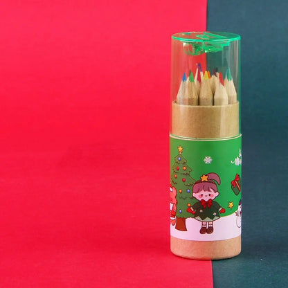 Supplies with Built-in Sharpener Sketch Supplies Drawing Pencils Wooden Pencils Christmas Colored Pencils Sketching Pen    Home Decor Supply | Online Retail | ShoreShopper.com