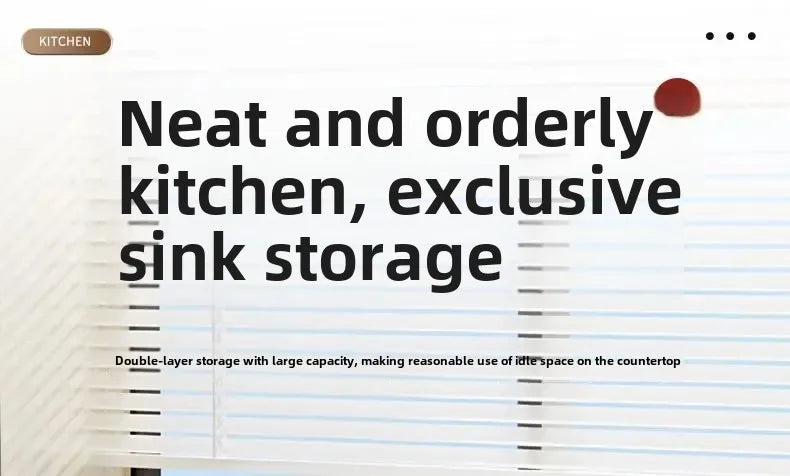 Stainless Steel Sink Shelf Bowl Drain Rack Kitchen Storage Rack Multifunctional Dish Cutlery Knife Spoon Sink Rack Set Organizer    Home Decor Supply | Online Retail | ShoreShopper.com