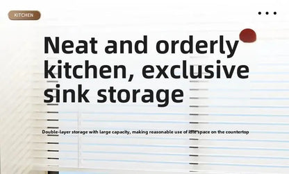 Stainless Steel Sink Shelf Bowl Drain Rack Kitchen Storage Rack Multifunctional Dish Cutlery Knife Spoon Sink Rack Set Organizer    Home Decor Supply | Online Retail | ShoreShopper.com