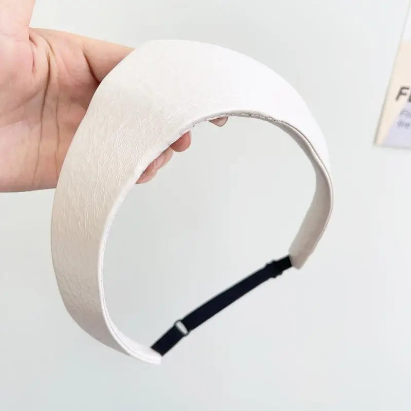 Fashion Adjustable Women Headband Leather Anti Slip Headband European And American Crown Hairband Ladies Headwear    Your Coastal Marketplace | Shoreshopper.com