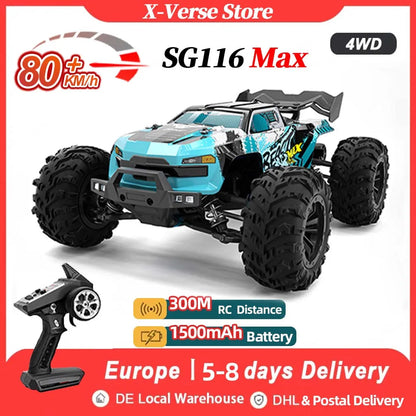 ZLL SG116 MAX 1:16 High Speed Drift Racing Car 80KM/H 4WD Off-Road Drift Remote Control Car SG316 Max Brushless Motor RC Car    Home Decor Supply | Online Retail | ShoreShopper.com