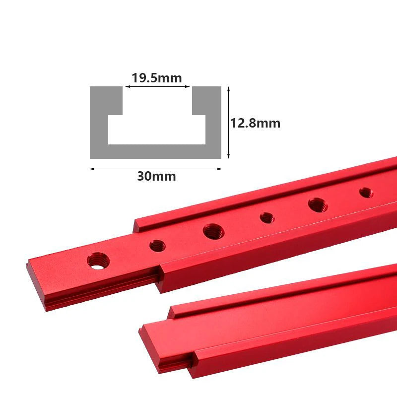Table Saw Miter Bar Slider Gauge Rod T Slot Miter Track M6/M8T Screw Fixture Slot Aluminum Alloy for DIY Woodworking Router    Home Decor Supply | Online Retail | ShoreShopper.com