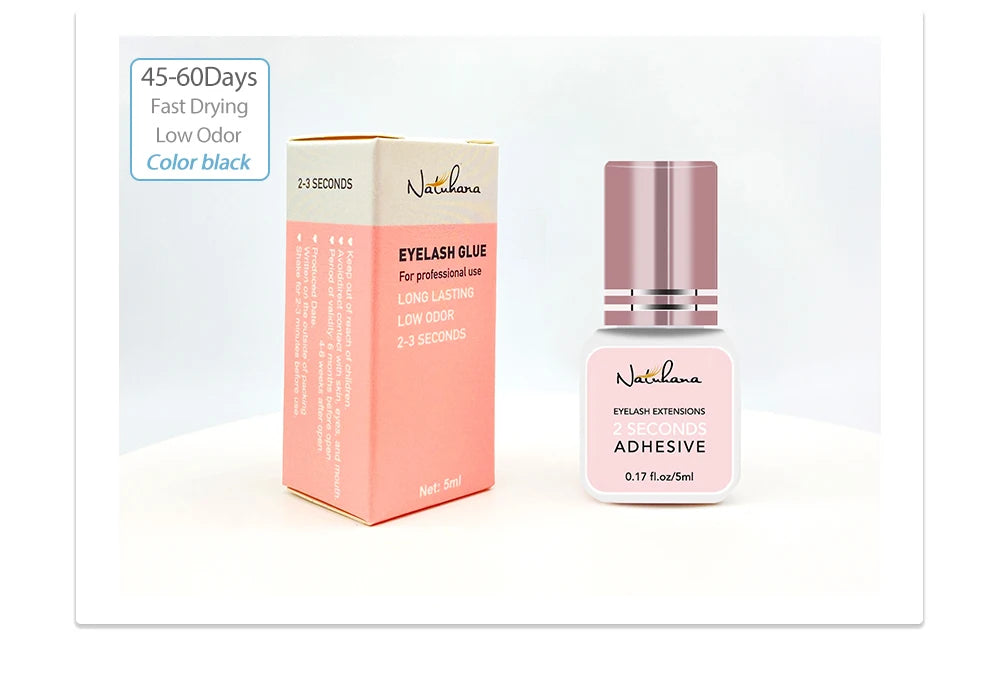 Professional 5ml 0.3S 0.5S 1S 2S 3S Eyelash Glue Fast Drying Strong False Eye Lash Extension Glue Adhesive - ShoreCo.Shop