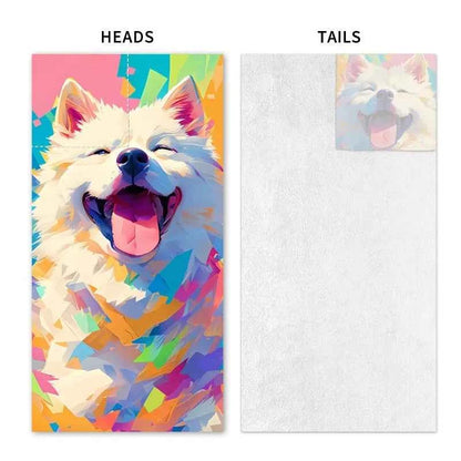 Outdoor, Sports, Home, 2-In-1 Foldable Beach Towel Printed Bath Towel All-In-One Beach Towel Bag for Storage
