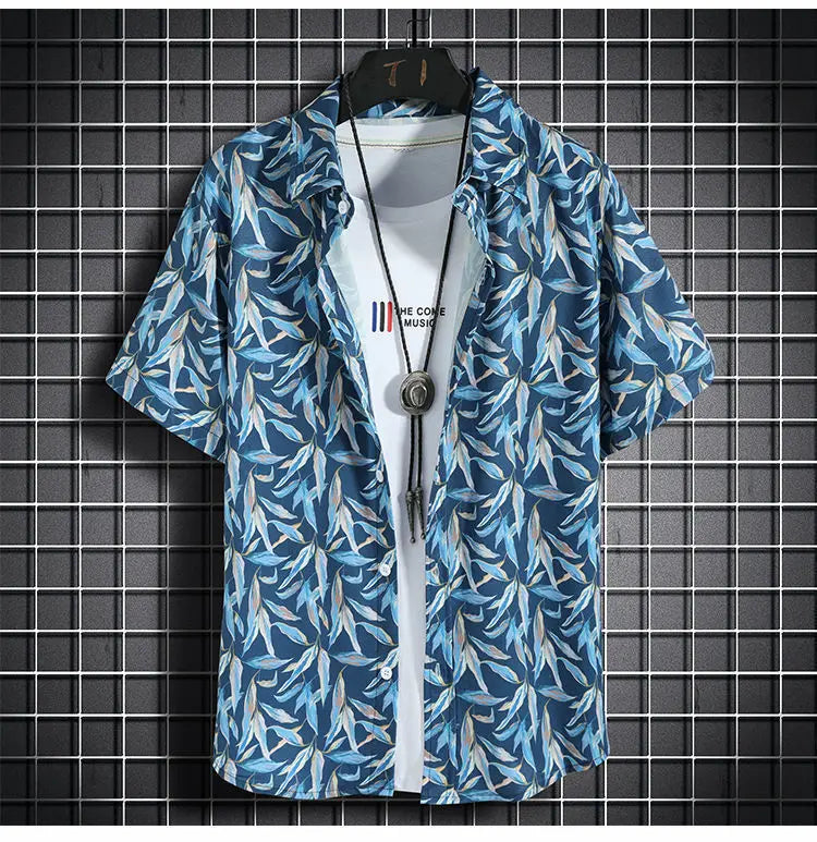 Beach Clothes For Men 2 Piece Set Quick Dry Hawaiian Shirt and Shorts Set Men Fashion Clothing Printing Casual Outfits Summer    Your Coastal Marketplace | Shoreshopper.com