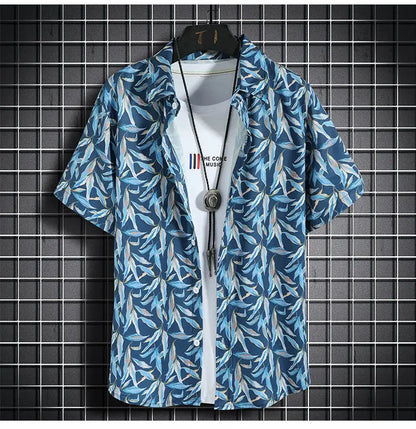 Beach Clothes For Men 2 Piece Set Quick Dry Hawaiian Shirt and Shorts Set Men Fashion Clothing Printing Casual Outfits Summer    Your Coastal Marketplace | Shoreshopper.com