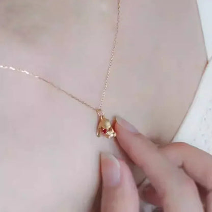 Cute and Exquisite Rabbit Jewelry Sets New in Fun Matte Ancient Gold Craft Earrings for Women Ring Necklace Gifts to Girlfriend    Home Decor Supply | Online Retail | ShoreShopper.com