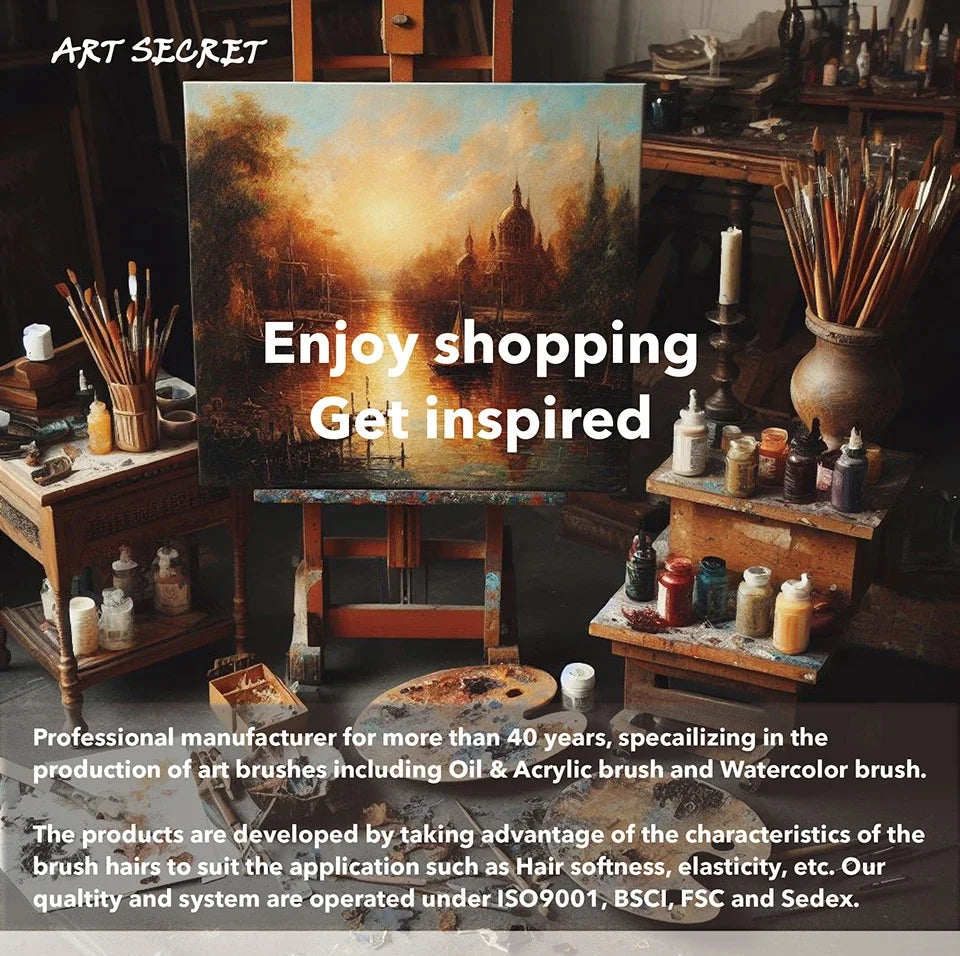 Artsecret Charcoal Drawing Blending Brushes Set for Painting Sketch Drawing Tools Charcoal Ink Blending Supplies    Home Decor Supply | Online Retail | ShoreShopper.com