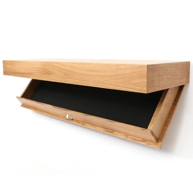 Solid Color Designer Shelf With Secret Compartment Concealed Floating Shelf Wall-Mounted Storage Solution Hidden Furniture    Home Decor Supply | Online Retail | ShoreShopper.com