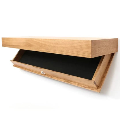 Solid Color Designer Shelf With Secret Compartment Concealed Floating Shelf Wall-Mounted Storage Solution Hidden Furniture    Home Decor Supply | Online Retail | ShoreShopper.com