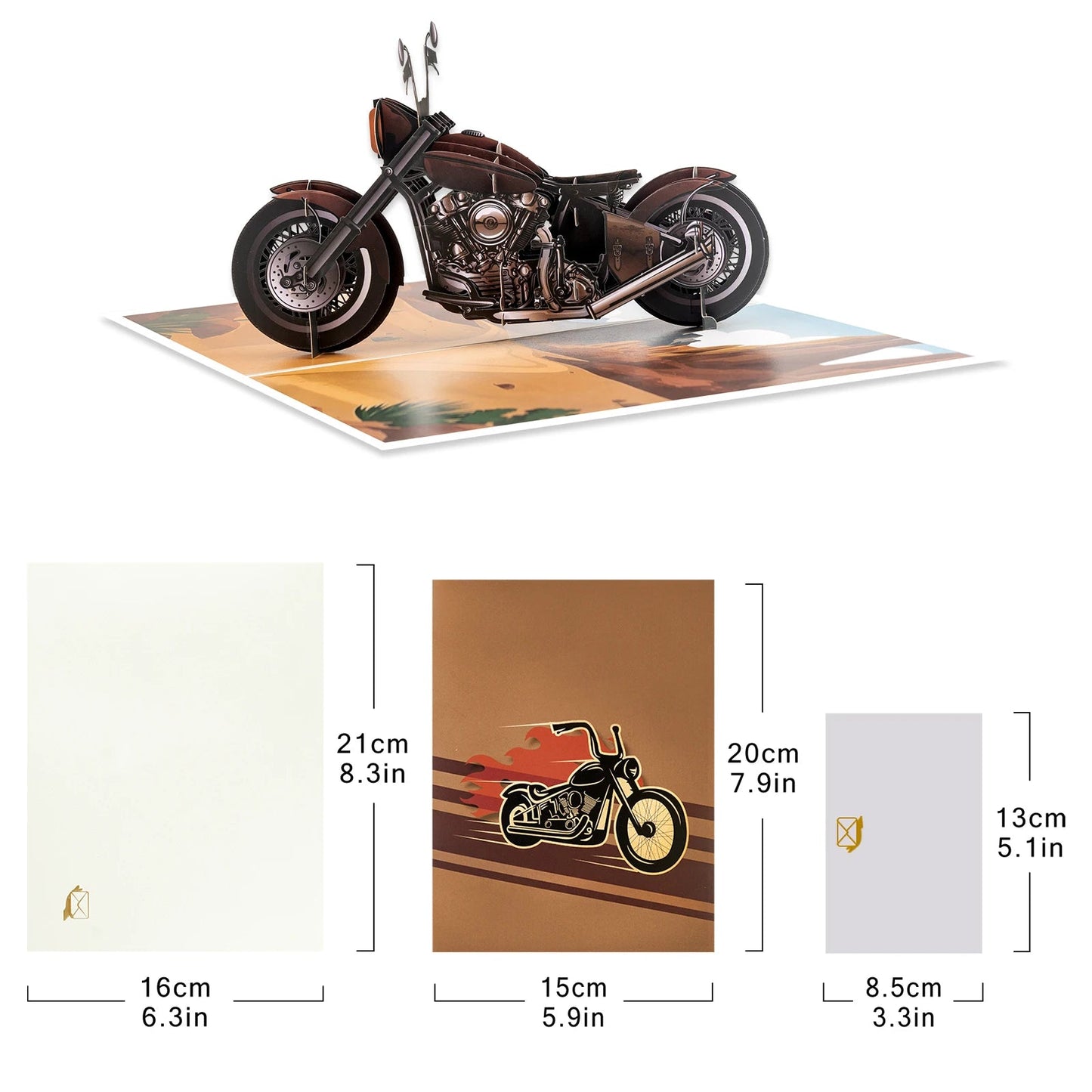 3D Pop-Up Father's Day Greeting Card Unique Handmade Gift for Dad Birthday Card with Notecard    Your Coastal Marketplace | Shoreshopper.com