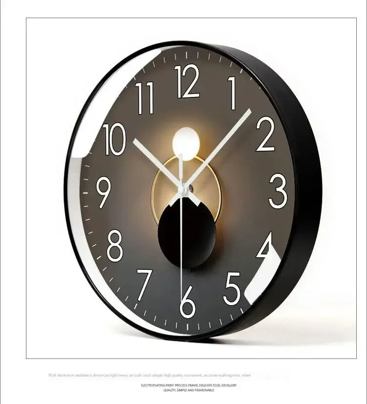 Nordic Style Home Decorative Wall Clock 8"    Home Decor Supply | Online Retail | ShoreShopper.com