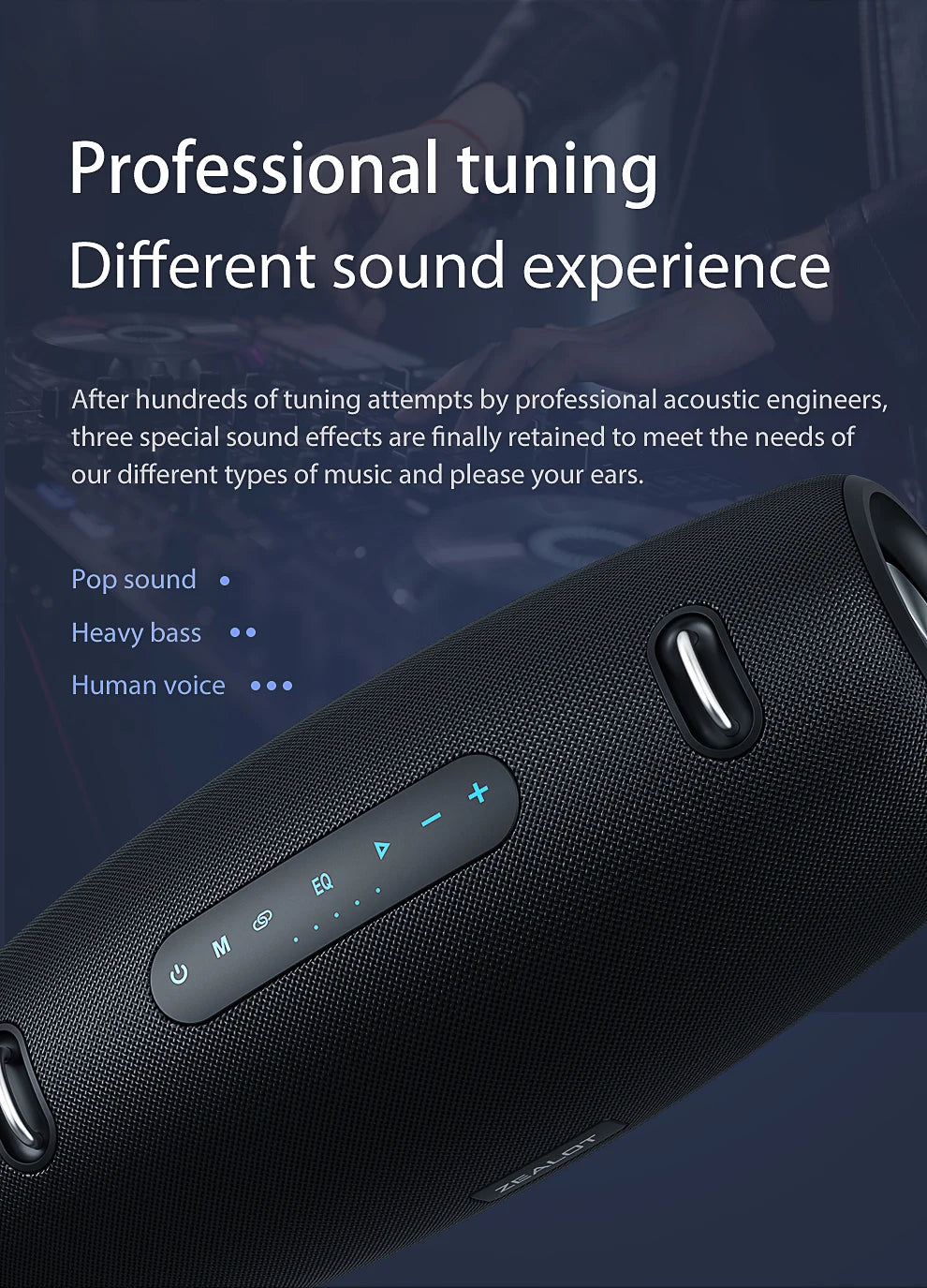 Zealot S67 Wireless Speaker WithShoulder Strap,Outdoor,Waterproof,Portable Speaker with Loud Stero and Booming Bass,40H Playtime    Home Decor Supply | Online Retail | ShoreShopper.com