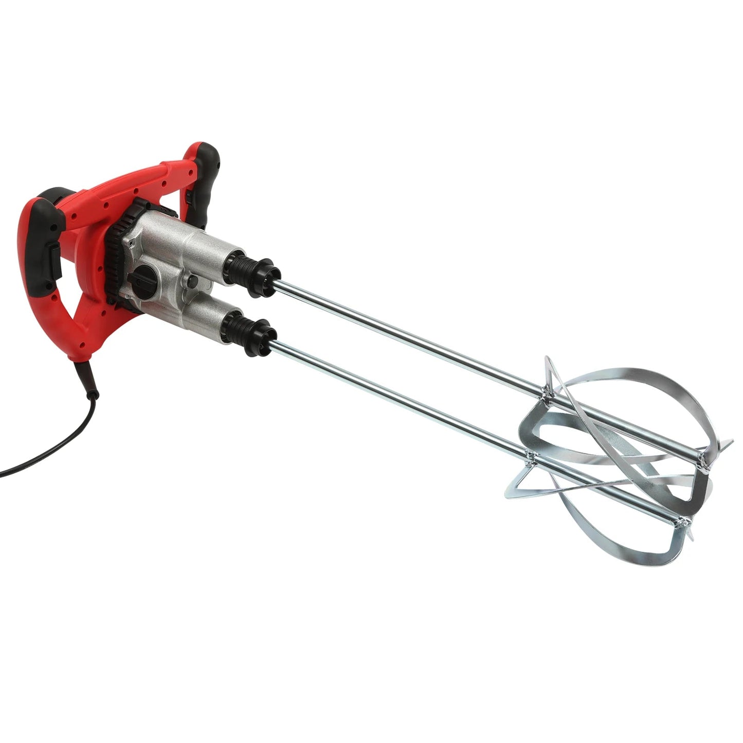 2 Paddle Cement Mixer Mortar Stirrer Concrete Paint Mortar Hand Mixer 6  Speeds Optional Red 1800W / Green 2800W    Home Decor Supply | Online Retail | ShoreShopper.com