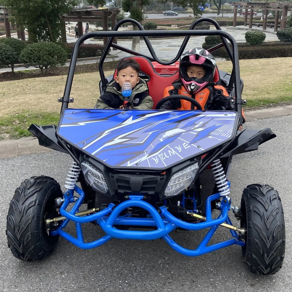 Adult Gas Off Road Go Kart 4 Wheel Two Seat Buggy for Sale Entertainment Equipment Outdoor Go-Karting At The Amusement Park - ShoreCo.Shop