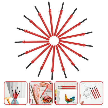 100Pcs Paint Brushes for Toddlers 2-4 Years Art Watercolor Acrylic Pigment Portable Durable PP Material Easy to Clean    Home Decor Supply | Online Retail | ShoreShopper.com