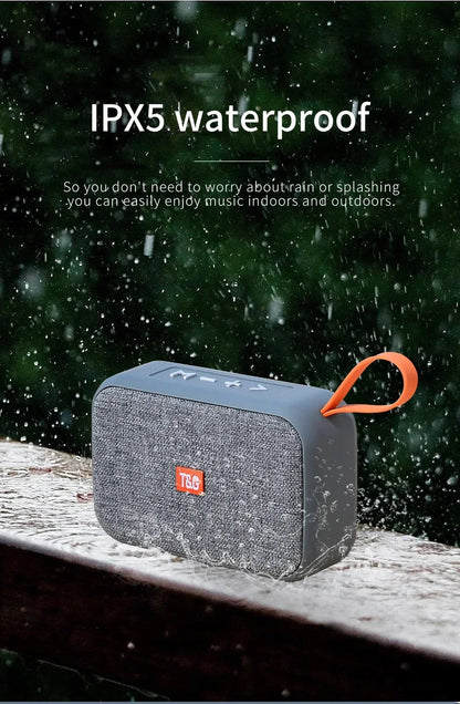 Speaker TG506 Portable Mini Wireless Soundbar Bluetooth 5.0 Outdoor Indoor HIFI Loudspeaker Support TF Card FM Radio Waterproof    Home Decor Supply | Online Retail | ShoreShopper.com
