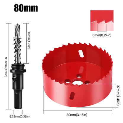1pc 15-200mm M42 Bi-Metal Hole Saw HSS Drill Bit for Metal Iron Aluminum Stainless Plastic DIY Wood Cutter Tools    Home Decor Supply | Online Retail | ShoreShopper.com