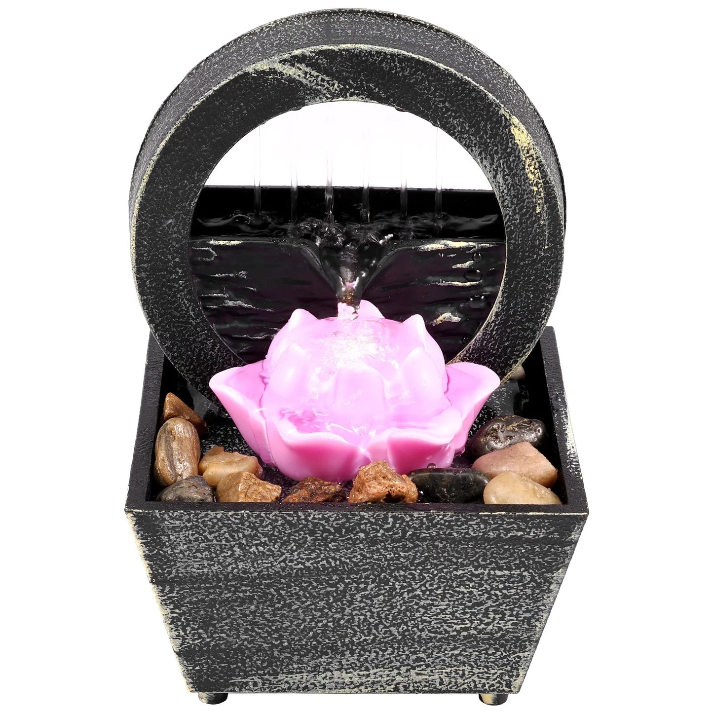 Tabletop Fountain Battery/USB Operated Water Fountain Feature Zen Meditation Fountain Decor Sound Relaxation Fountain Ornament    Home Decor Supply | Online Retail | ShoreShopper.com