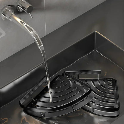 Bathroom Shelf Aluminum Alloy Shampoo Rack Makeup Storage Organizer Shower Shelf Bathroom Accessories No Drill Wall Corner Shelf    Home Decor Supply | Online Retail | ShoreShopper.com