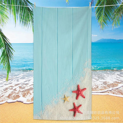 Beach Turtle Animal Printed Beach Towel, Quick Drying Absorbent Beach Towel Outdoor Sports Swimming Beach Towel Face Towel Towel    Your Coastal Marketplace | Shoreshopper.com