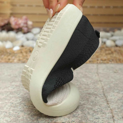 Women's shoes Women's Retro Dual-tone Slip-on Shoes Breathable Soft Sole for Comfort Summer Fashion Footwear Versatile Colorways
