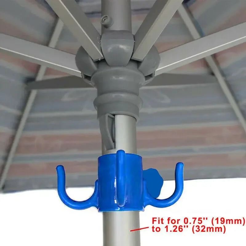 Beach Umbrella Hook Hanging Camping Trip Four Corner Beach Umbrella Hook Clasp for Towels Bags Hats Tent Accessories Tent Hook    Your Coastal Marketplace | Shoreshopper.com