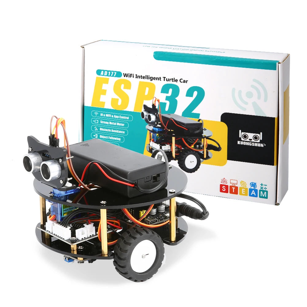 ESP32 Smart Robot Car Kit  Remote Control Car for Arduino Programming Project STEM Education Science Coding Kit - ShoreCo.Shop
