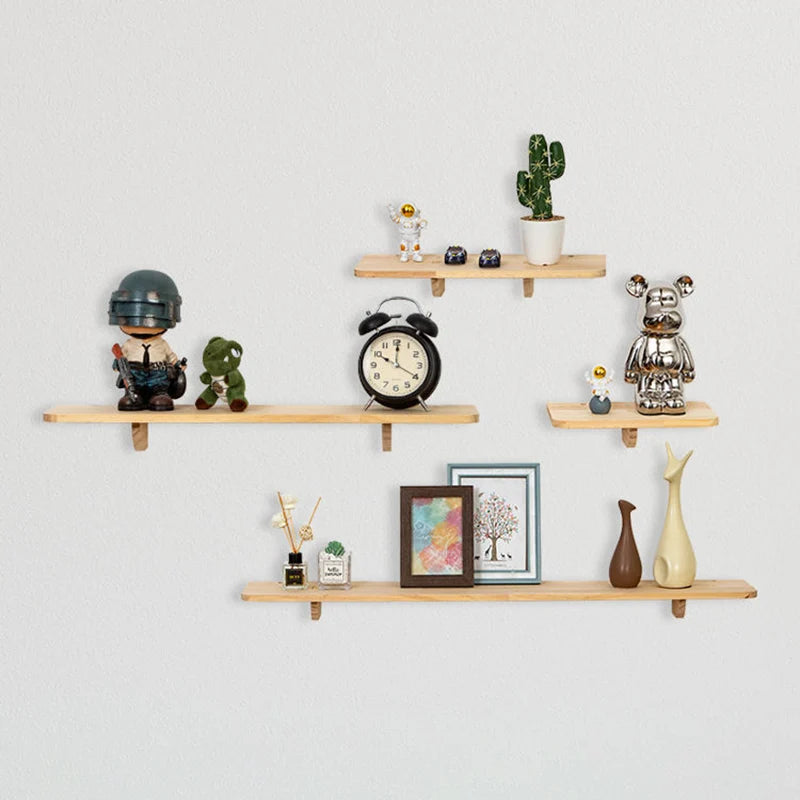 Floating Shelves for Wall Decor,Soild Wood Wall Mounted Shelf for Bathroom,Bedroom,Living Room Kitchen Storage&Decoration    Home Decor Supply | Online Retail | ShoreShopper.com