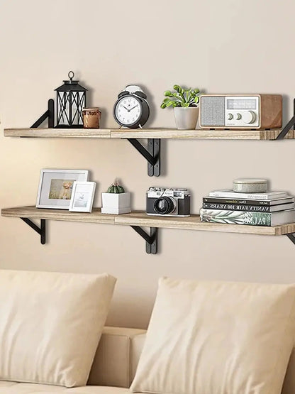 Floating Shelves for Wall,Bookshelves，Wall Mounted Wood Shelf for Living Room, Bathroom, Bedroom, Kitchen, Home Decor    Home Decor Supply | Online Retail | ShoreShopper.com