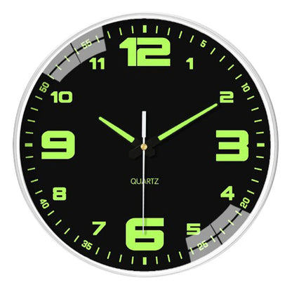 Glow In The Dark Luminous Numbered Round Clock    Home Decor Supply | Online Retail | ShoreShopper.com