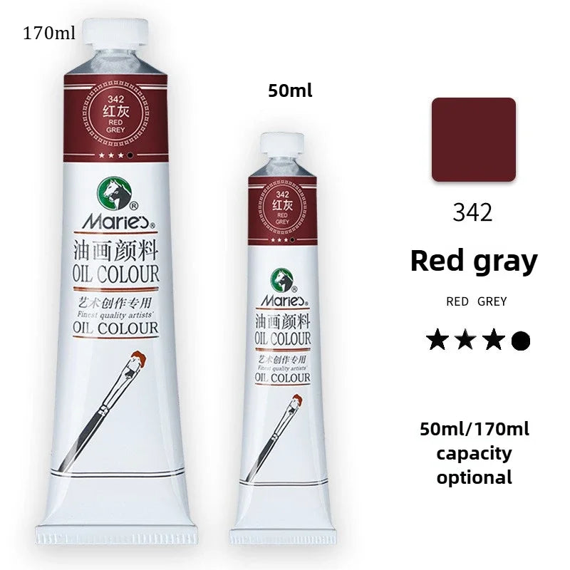 Marie's Oil Paint 170ML Oil Painting Art Creation Pigment Large Oil Paint Paint Single Commonly Used 24 Colors    Home Decor Supply | Online Retail | ShoreShopper.com