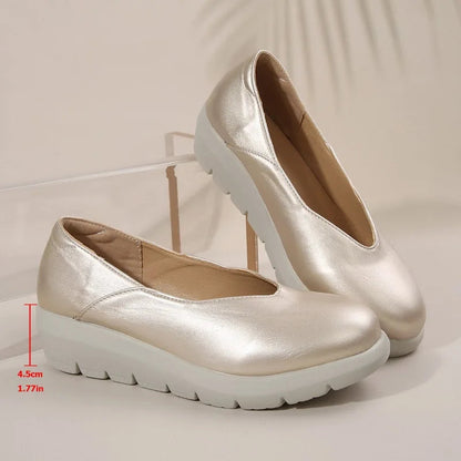 2025 New Women Fashion Wedge Heel Pumps Spring Summer Lightweight Platform Woman Soft Sole Comfort Casual Shoes Женская Обувь    Your Coastal Marketplace | Shoreshopper.com