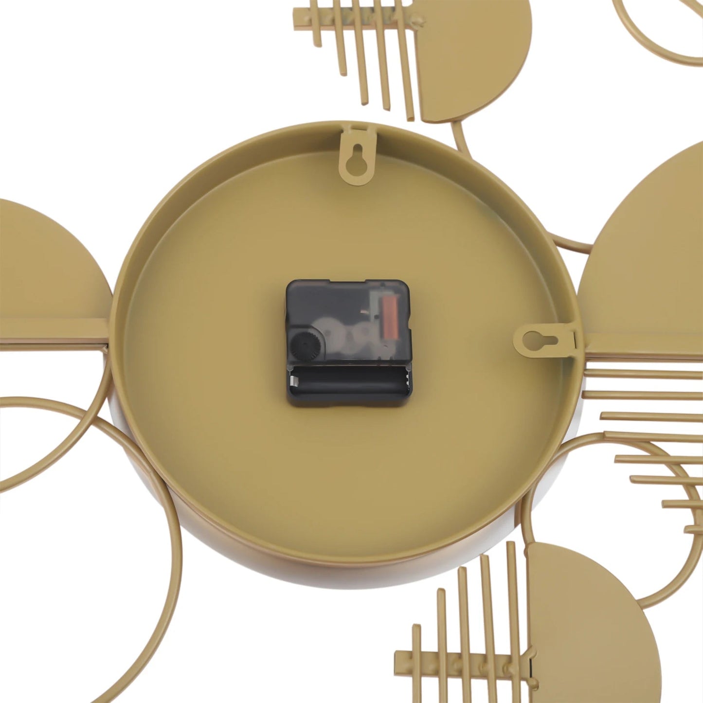 Gold Metal Creative Minimalist Style Decorative Clock    Home Decor Supply | Online Retail | ShoreShopper.com