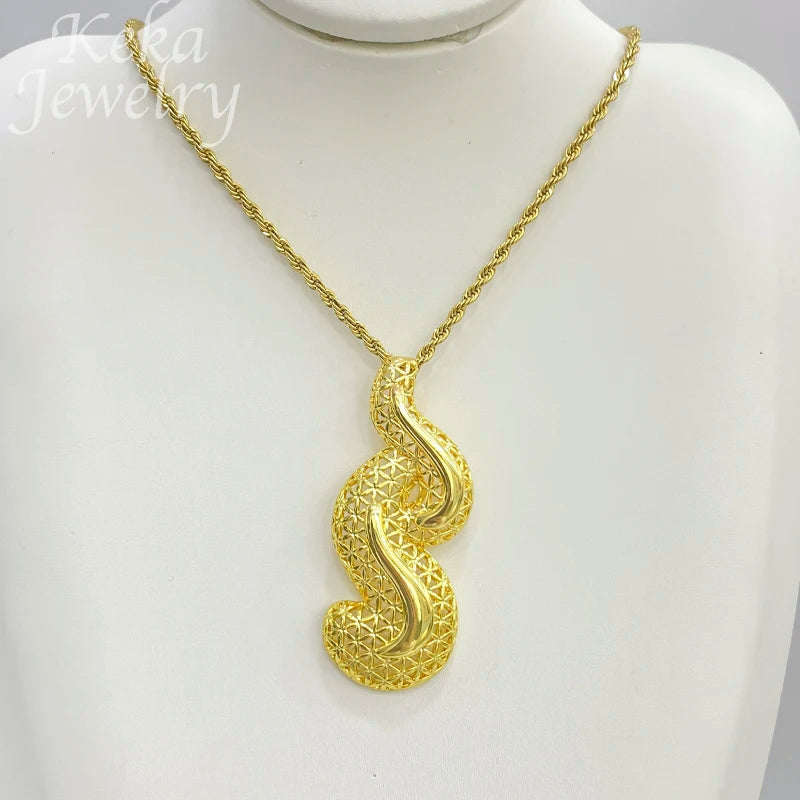 Dubai Golden Jewelry Sets for Women Luxury Italian Bridal Necklace Pendant Earrings Wedding Party Accessories Lady Gifts    Home Decor Supply | Online Retail | ShoreShopper.com
