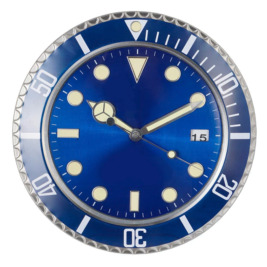 Metal Creative Art Design Digital Luminescent Clock 13"    Home Decor Supply | Online Retail | ShoreShopper.com