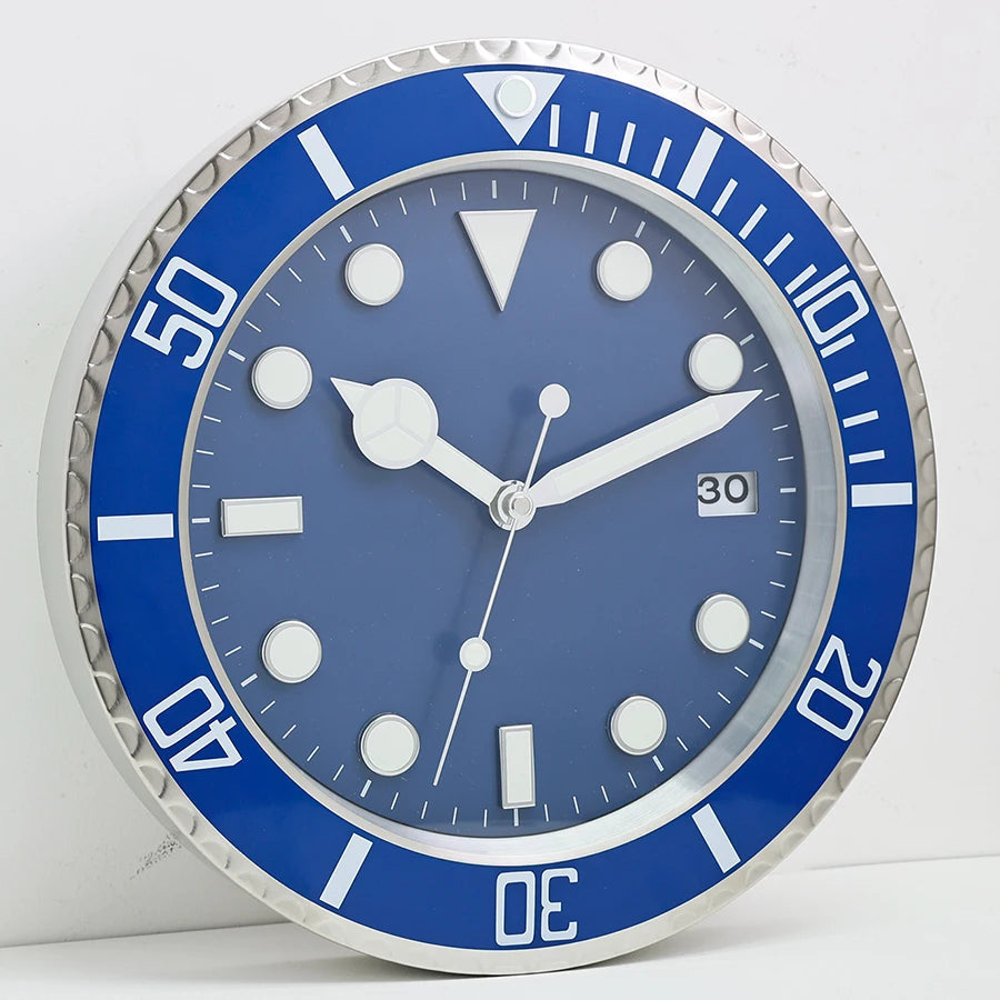 Metal Creative Art Design Digital Luminescent Clock 13"    Home Decor Supply | Online Retail | ShoreShopper.com
