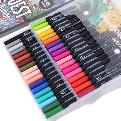 Cartoon Activity Color Painting Book Educational Paper Paint By Numbers Quick-drying DIY Drawing Learning Book Home Decor    Home Decor Supply | Online Retail | ShoreShopper.com