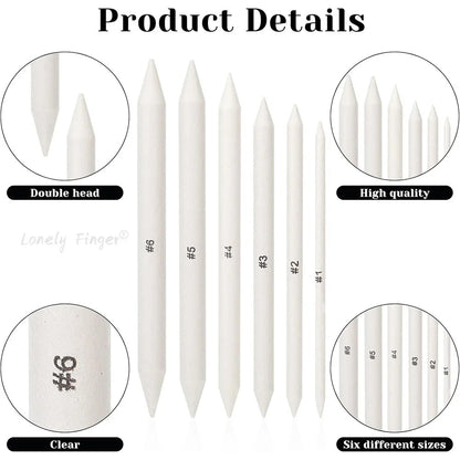 6/12 Pcs Blending Stumps, Paper Art Blenders, Drawing Pencils for Student Artist Charcoal Sketch Drawing Tools, Sketch Supplies    Home Decor Supply | Online Retail | ShoreShopper.com