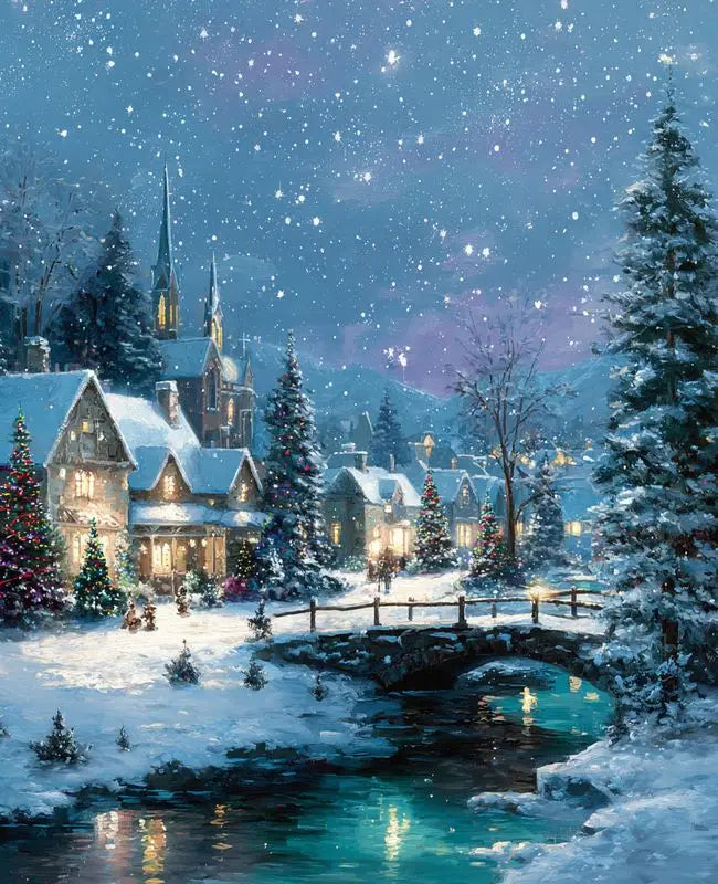 PhotoCustom Paint By Number Outdoor Scenery Kit Drawing On Canvas Diy Christmas Gift For Living Room Decora    Home Decor Supply | Online Retail | ShoreShopper.com